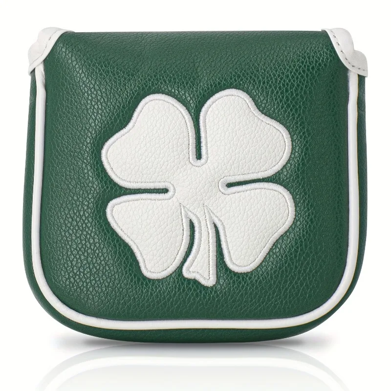 Stylish Clover Golf Putter Cover - Durable, Easy-to-Clean Protective Accessory