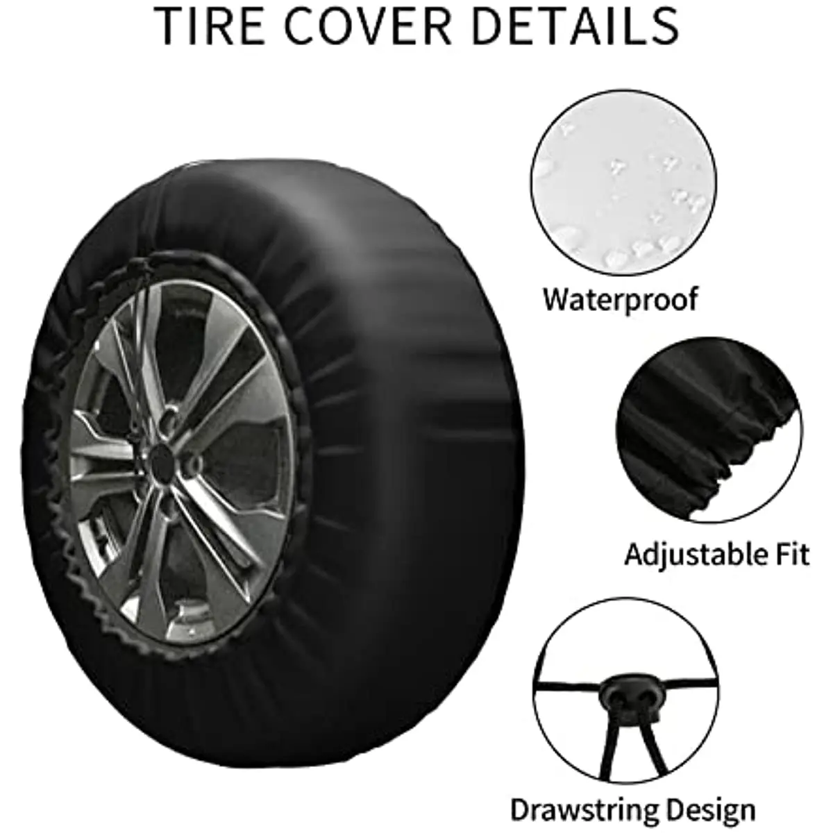 NIAEIAIE Adventure Awaits RV Spare Tire Cover Wheel for RV SUV Truck Travel  Trailer Tires Protectors Weatherproof for Camper Tra AliExpress