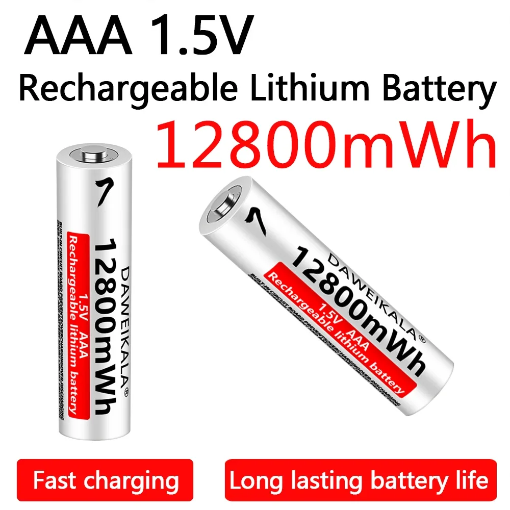 Pilas Recargables AAA Ulink De Litio Con Carga USB-C Directa 1.5V