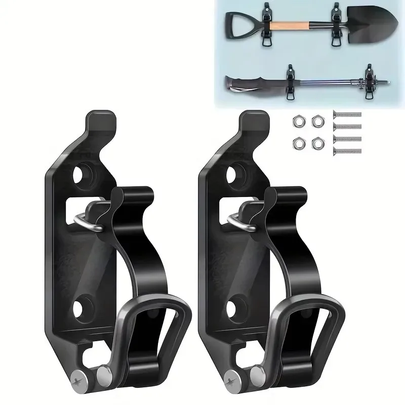 For 2PCS Quick Release Mounting Kit Roof Rack Shovels - Wall Mountable ...