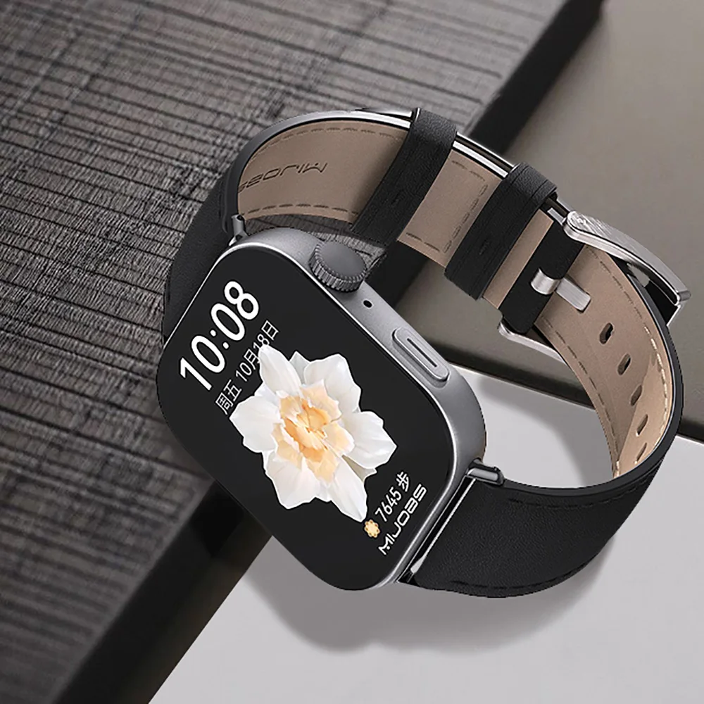 Premium Leather Wristband for Smart Watch - Soft and Durable Strap Accessory