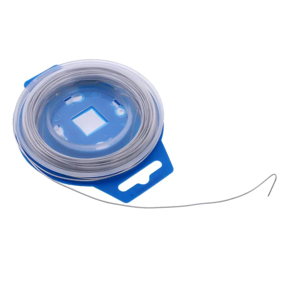 범용 오토바이 스테인레스 스틸 와이어 로프 케이블, 0.8mm X 25 인치 케이블