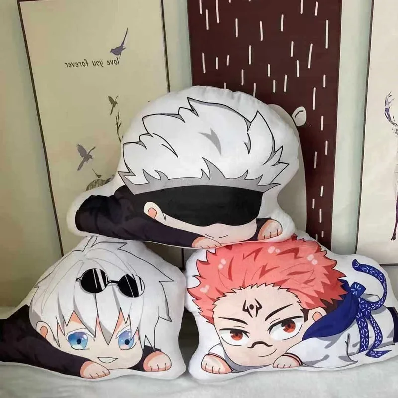 10cm Jujutsu Kaisen Kawaii Keychain Pendant Cute Cartoon Yuji Itadori Gojou Satoru Fushiguro Plush Toys Doll Children Gift