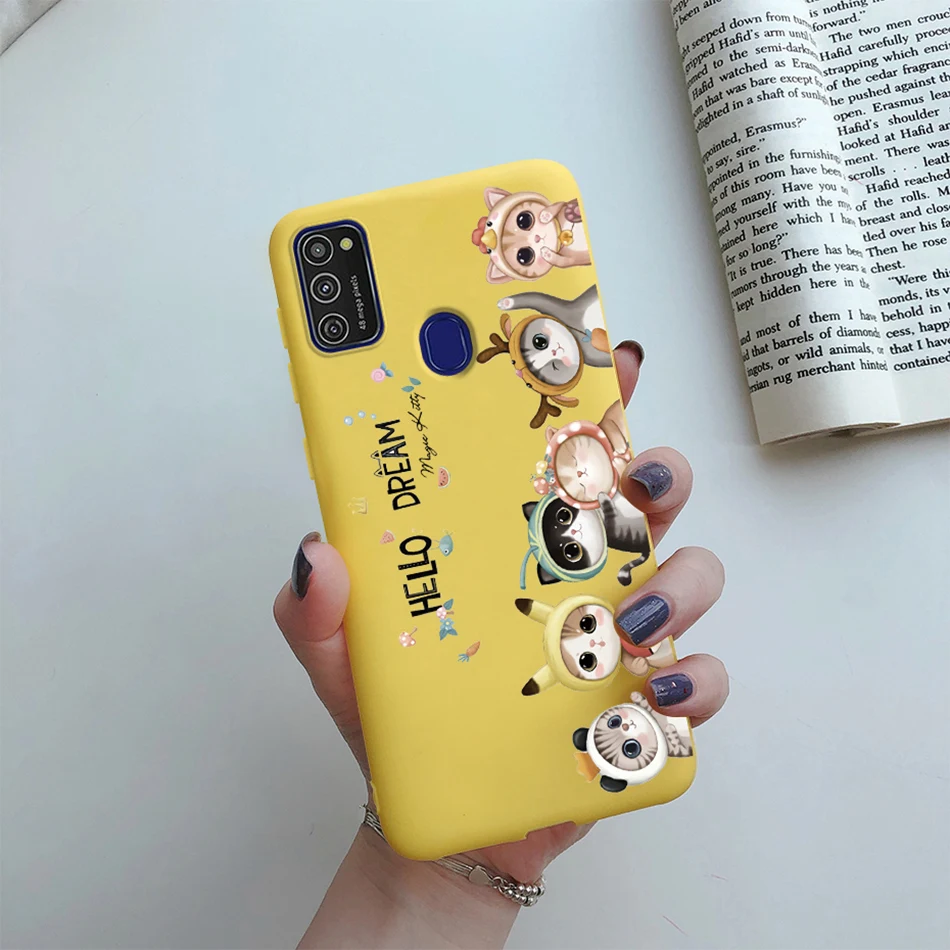 Adorable Cartoon Candy Color TPU Silicone Phone Case Cover