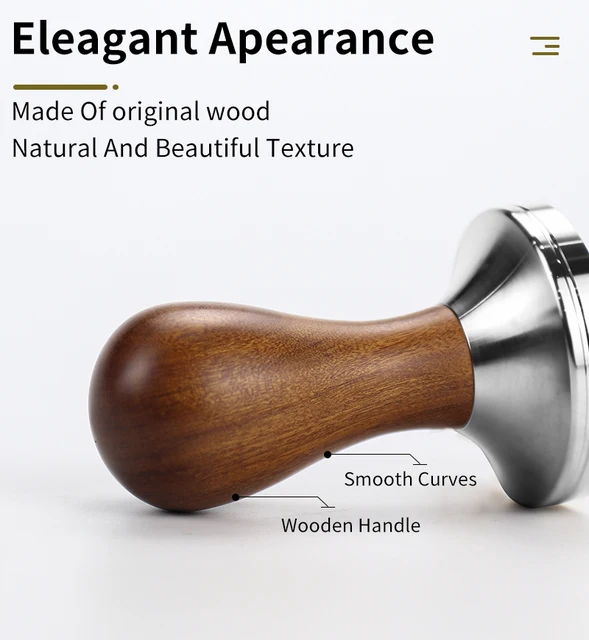 Pressino Per Caffè Espresso Con Molla - Regolabile Per Portafiltri 53,3 Mm E 54 Mm - Foto 11