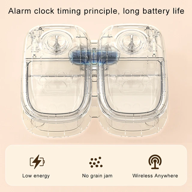 distributeur croquette chien automatique d'aliments pour animaux de compagnie – Image 4