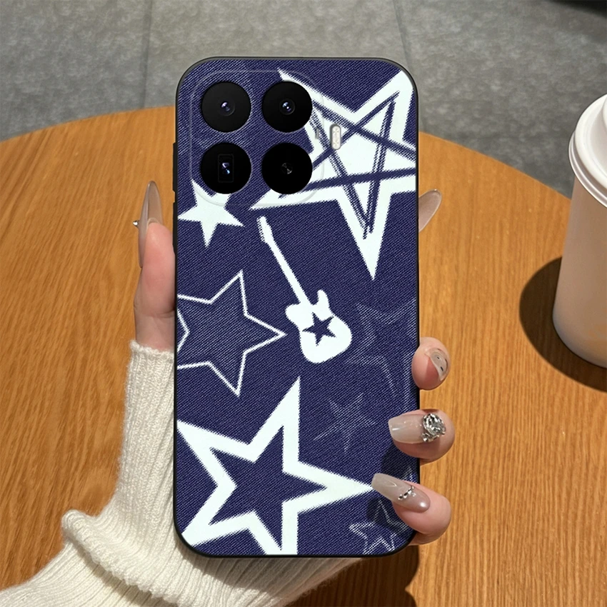 Abstract Art Print Matte Silicone Scratch-Resistant Phone Case - Lightweight Coque