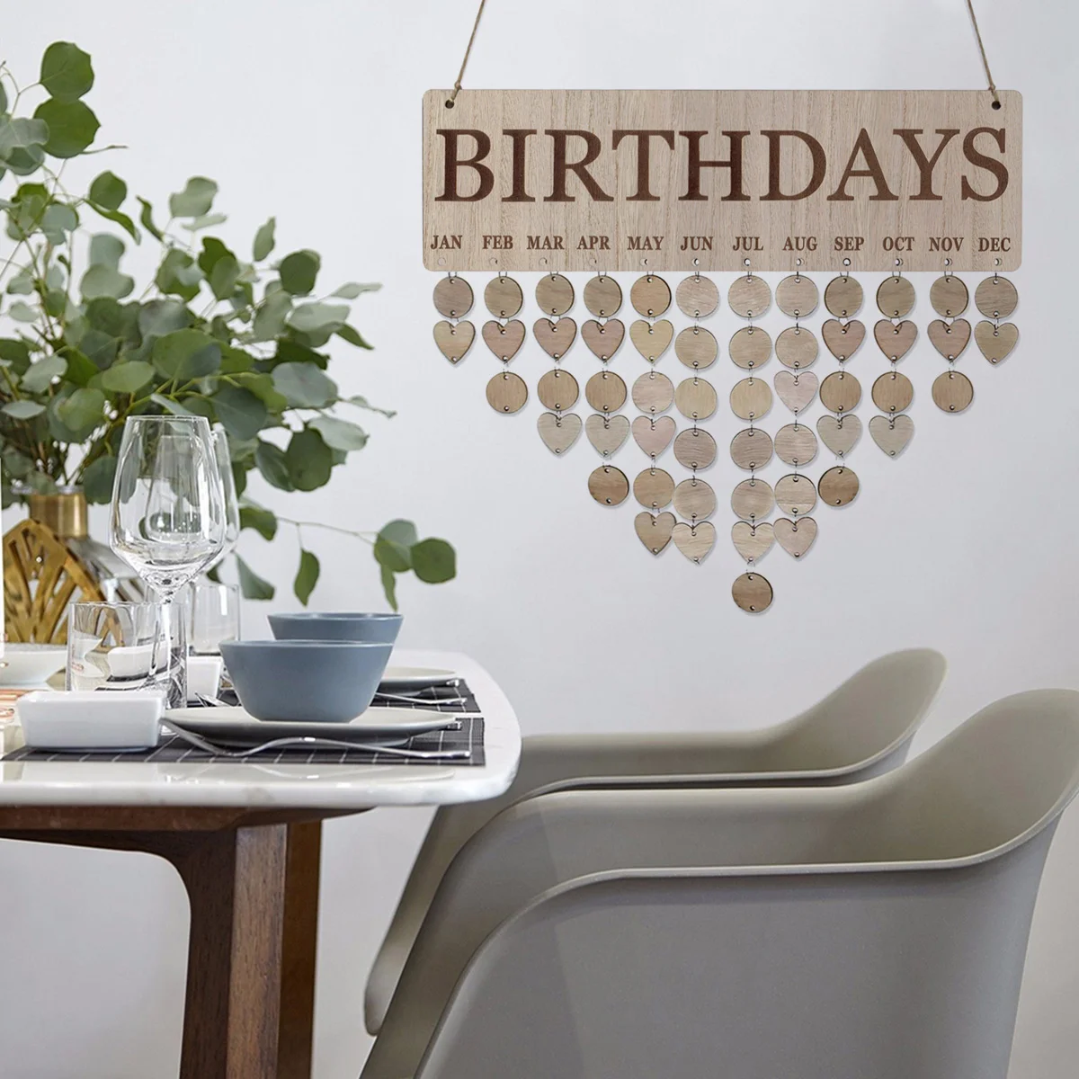 

Calendar Remember Wall Hanging Plaque Wall Calendar Home Decoration Wooden Block Calendar Wooden Calendar Sign Plaque