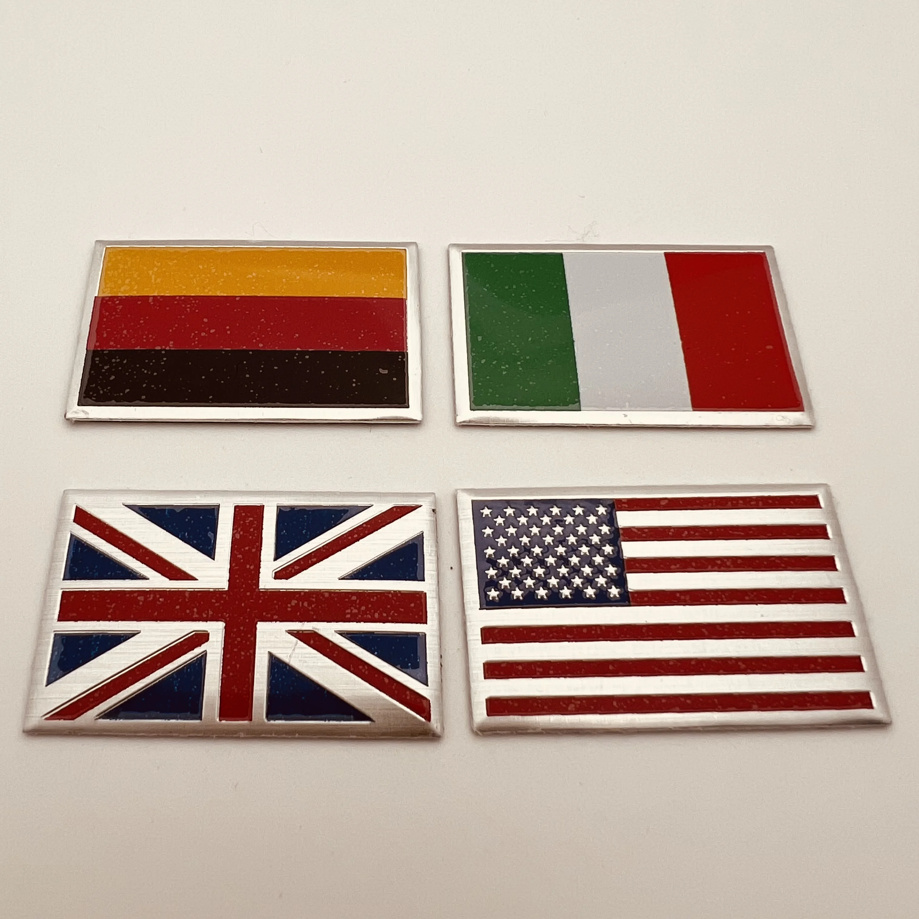

1pcs of 3D car stickers from France and the UK including leaf side labels tail labels and body decoration stickers