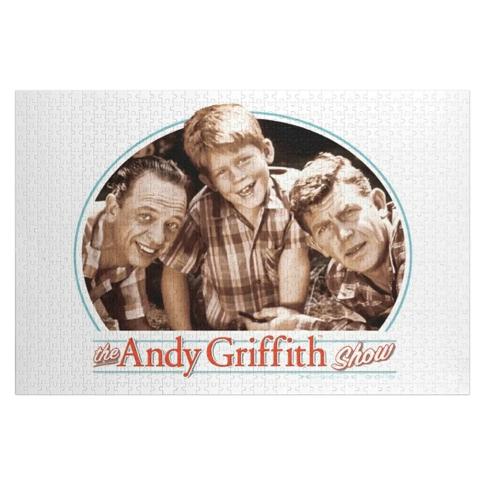 

ANDY GRIFFITH 3 AMIGOS Jigsaw Puzzle With Photo Diorama Accessories Wood Name Puzzle