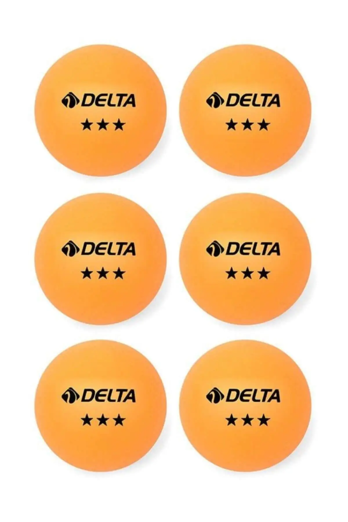 

6 Pcs Orange Table Tennis Ball (Ping-Pong) Tennis Equipment & Accessories Sports Outdoor