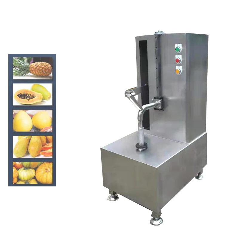 Industrial Pumpkin Pineapple Melon Wax Gourd Coconut Orange Peeling Machine Papaya Peeler 2