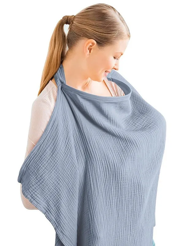 Lactation Cloth Cover Gauze Cloth Lactation Cover Going Out FIG Nursing Shawl Multi-functional