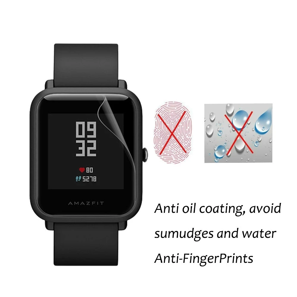 Soft Hydrogel Film for Xiaomi Amazfit GTR 4 3 2 2E POP Pro Screen Protector for Huami Amazfit GTS 2 4 Mini Bip S Protective film