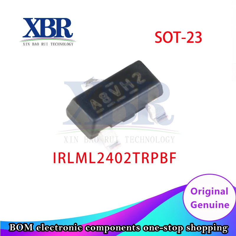

10pcs IRLML2402TRPBF SOT-23 MOS Tube