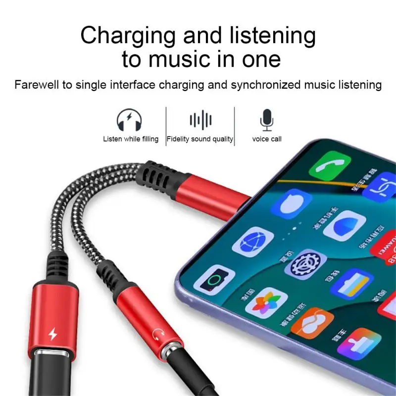 

Адаптер для наушников RYRA OTG 2 в 1 с USB C на 3,5 мм, зарядный аудиокабель типа C, адаптер для Ipad Pro Samsung S20 Ultra Note 20 Huawei