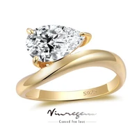 Vinregem Pear Cut Real Moissanite Diamond Gems