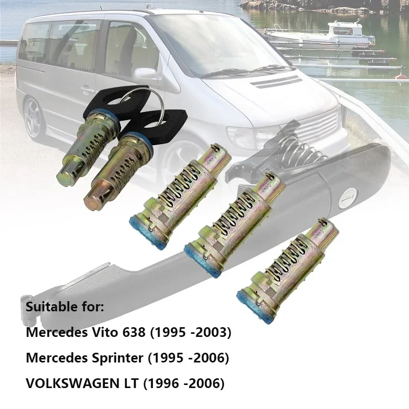 Botti Serratura Porta Auto Con 6707600205 Per Mercedes Benz Vito W638 Mercedes Sprinter Volkswagen Lt