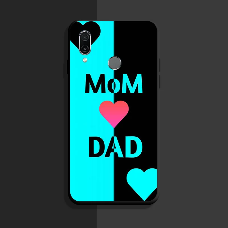 cases for meizu black Case For Meizu Note 9 Cover Soft TPU Silicone Black Protective Phone Bags for meizu Note9 Back Bumper Love Heart Shape Printing best meizu phone case design Cases For Meizu