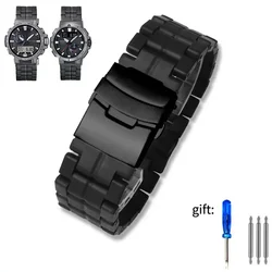 Premium Carbon Fiber Watch Band, 23mm Bracelet - 23mm (Black black)