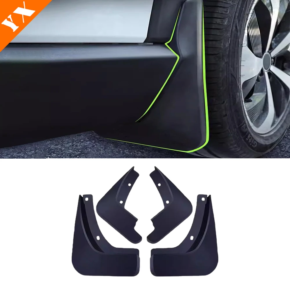 

For Chery Exeed Rx 2023-2024 Car Accessories Rear Wheel Mud Splash Guard Fender Anti-dirt Anti-splash Exterior Protection
