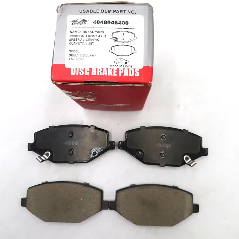 Geely Coolray brake pad Top ceramic Front brake pads OE No. 4048046400 6600137088