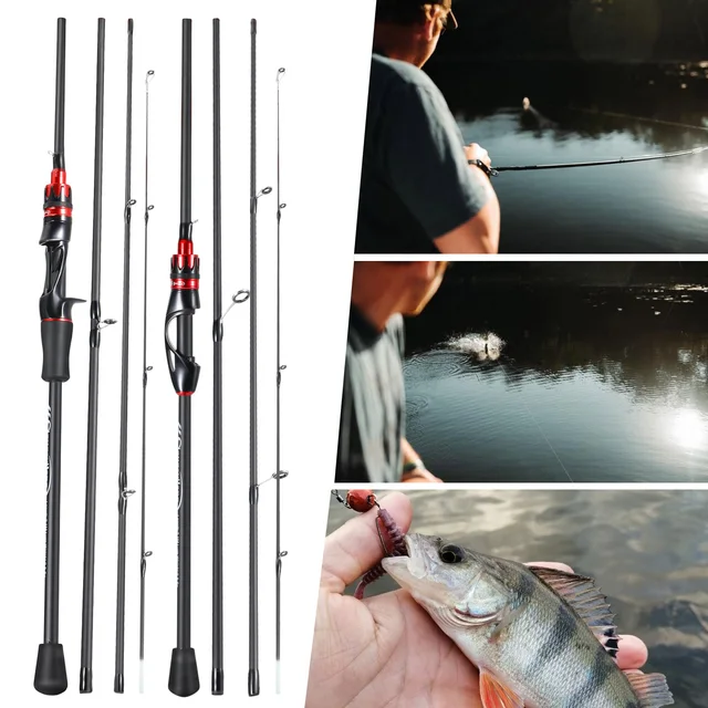 Sougayilang Carbon Fiber Fishing Rod 5