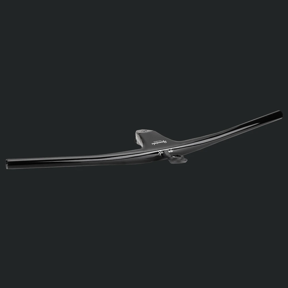Full Carbon Fiber MTB Bicycle Integrated Handlebar -17 Degree