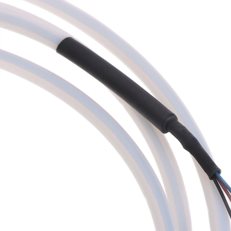 

2M PTFE PT100 RTD Professional 3 Wire Temperature Oil Waterproof Anti-corrosion