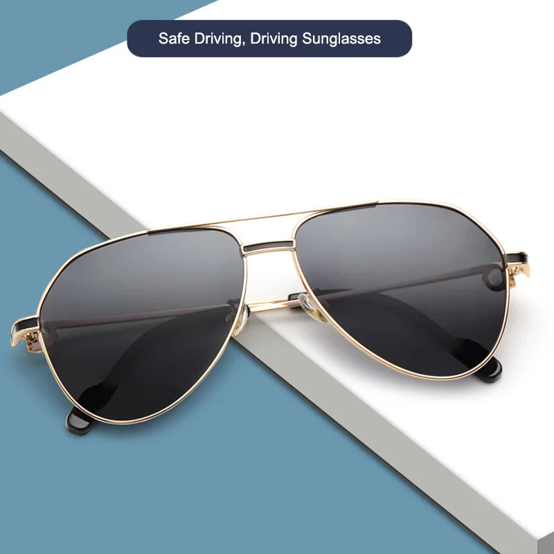 Neue Metall umwickelte Rahmen Kröte Sonnenbrille für Männer Mode trendige personalisierte Retro Outdoor Fahren polarisierte Brillen für Frauen – Detail 2