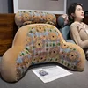 Retro Lumbar Support Large Cushion Bedside Reading Playing Sofa Cushion Home Bedroom Office Waist Protection Pillow Removable 3