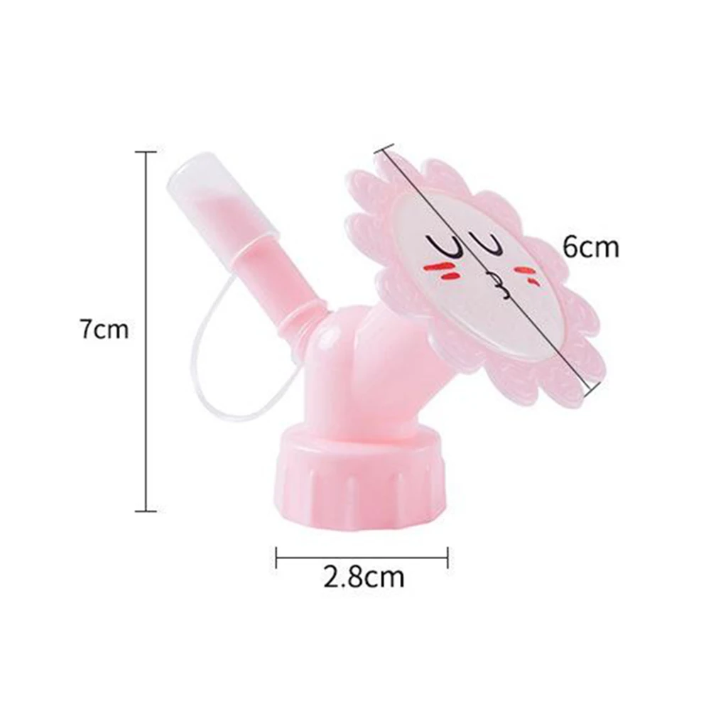Double Head Bottle Cap Sprinker Home Garden Mini Watering Can Water Spout Bonsai Nozzle For Indoor Outdoor Plant