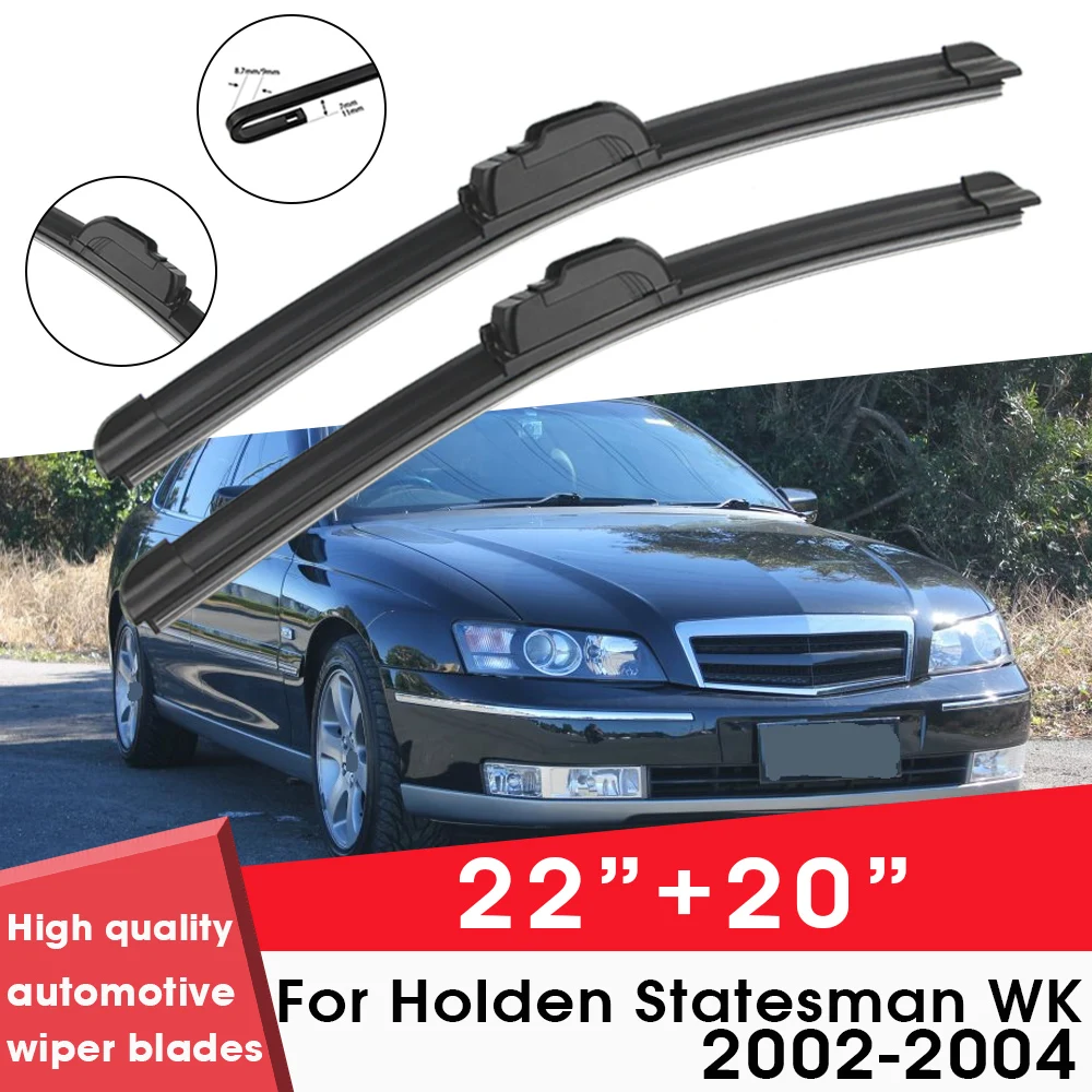 

BEMOST Car Wiper Blades Front Window Windshield Rubber Refill Wiper For Holden Statesman WK 2002-2004 22"+20" Car Accessories