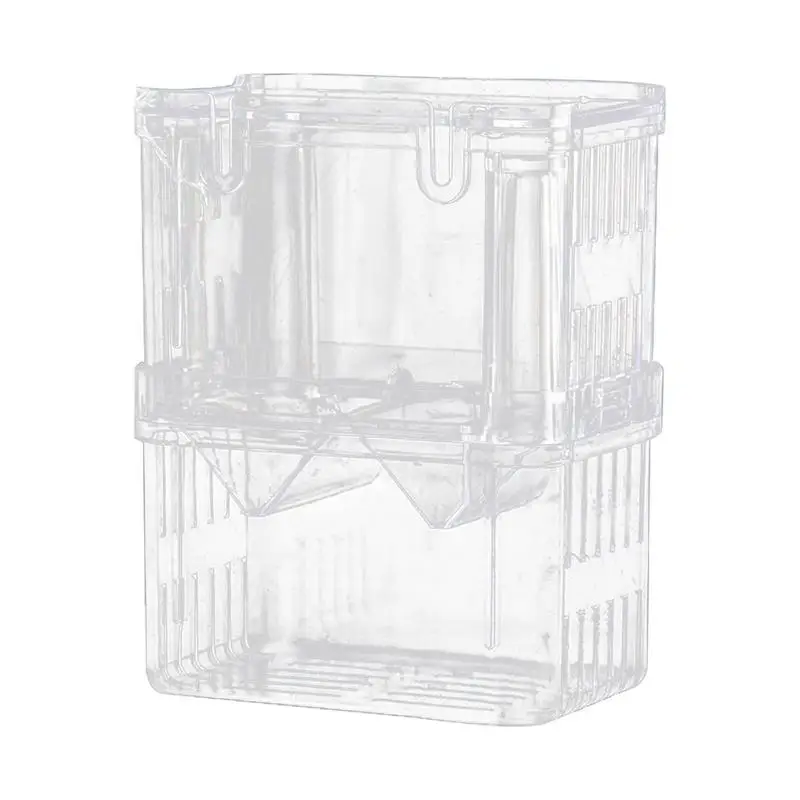 

Fish Breeding Box Baby Fish Hatchery Isolation Net Fish Tank Incubator Box Divider For Shrimp Clownfish Aggressive Fish Injured