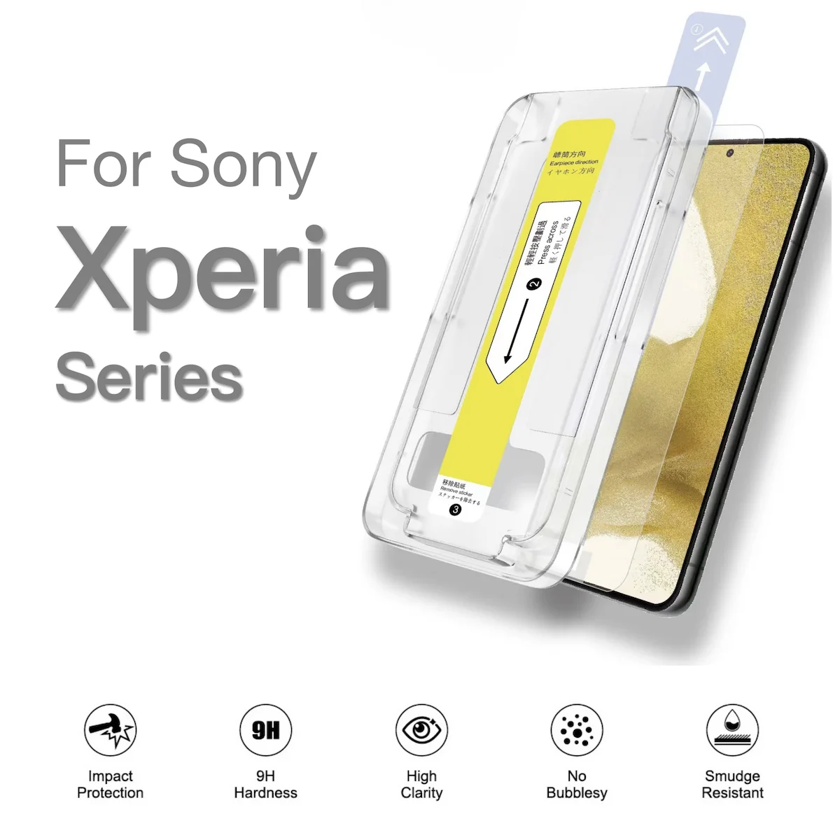 Confezione 4 Pellicole Proteggi Schermo Per Sony Xperia Z1
