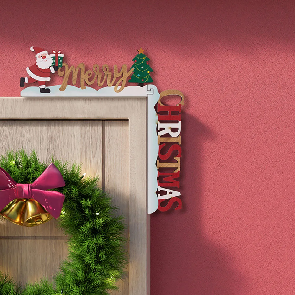 

Christmas Senta Clauses Door Decoration Funny Fashionable Door Ornaments For Gate