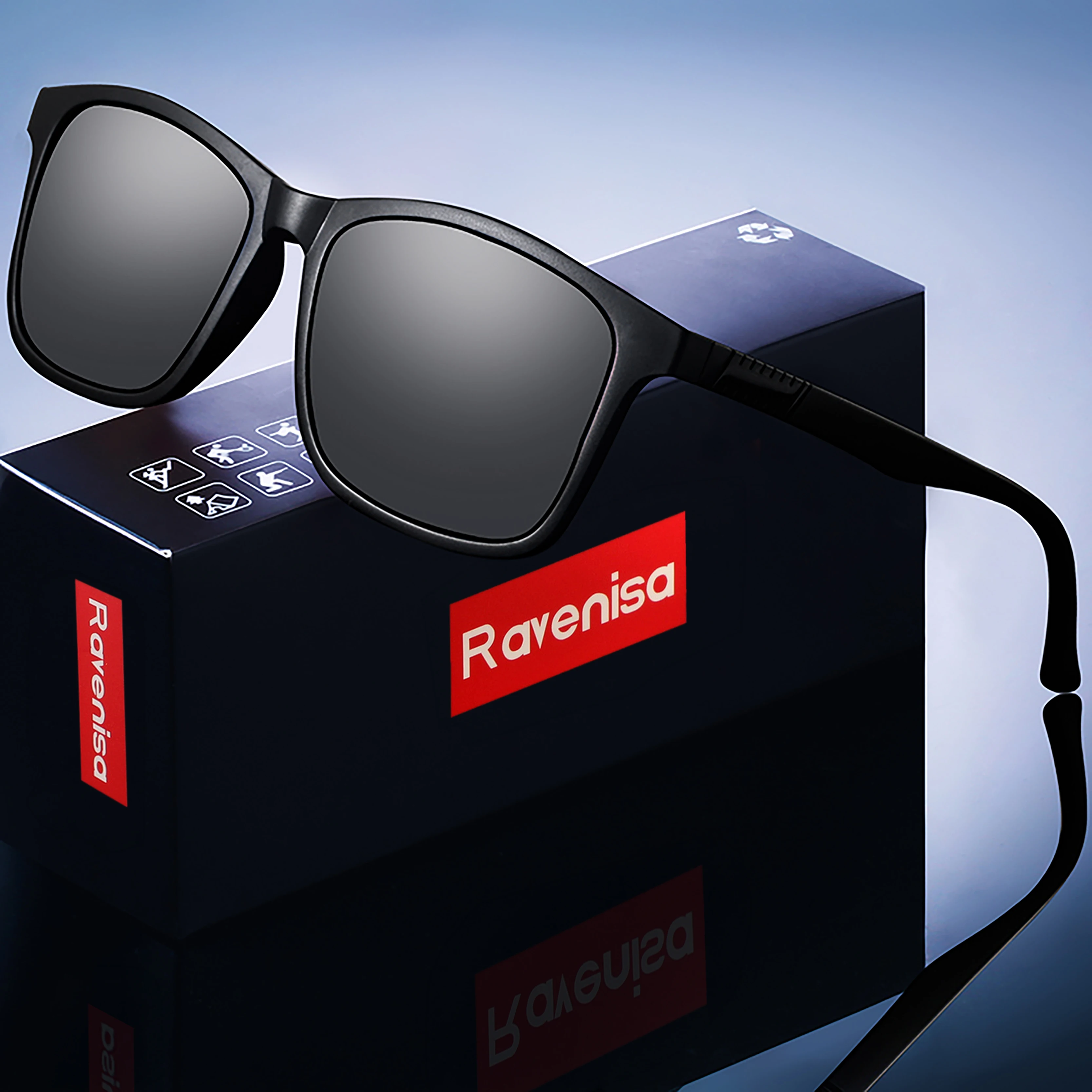 Unisex Polarized Sports & Outdoor Sunglasses