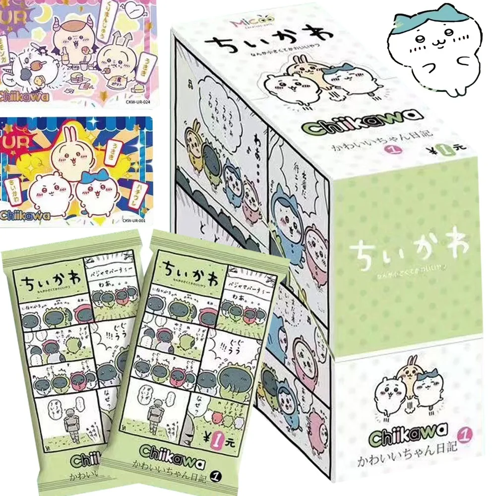 

Коллекционная карточка из аниме Chiikawa для фанатов, Забавные милые персонажи мультфильмов, редкая карточка Usagi, детские игрушки и хобби, подарки