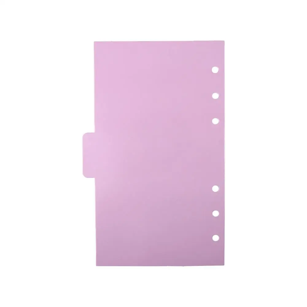 Raccoglitori a Fogli Mobili A5 A6, Separatori per Quaderni, Divisori per Raccoglitori, Pagine Indice Stile Fiori di Ciliegio - immagine 4