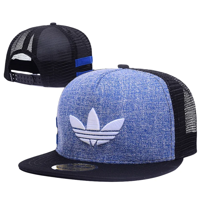 Adidas Baseball Cap Men and Women Hiphop Breathable Icon Printing Multicolor Sunscreen Football Baseball Sport Hat