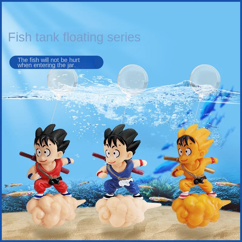 

Aquarium Decoration Fish Tank Landscaping Small Tank Landscaping Blue Fat Cartoon Diver Floating Aquarium Ornaments Accessories