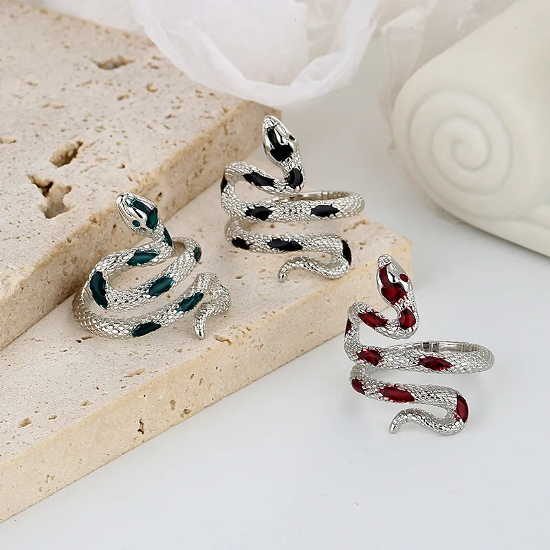 

925 Sterling Silver Snake Entanglement Rings For Women Wedding Luxury Fine Jewelry Accessories Wholesale Trends Free Shipping