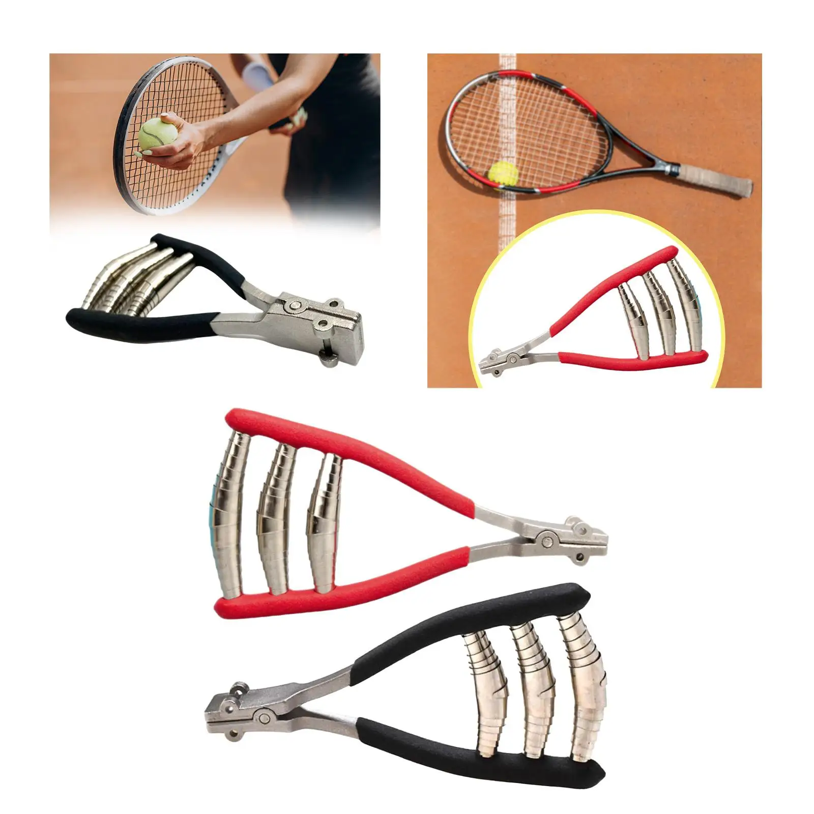 Sports Starting Clamp Anti Slip Badminton Stringing Clamp for Tennis Squash