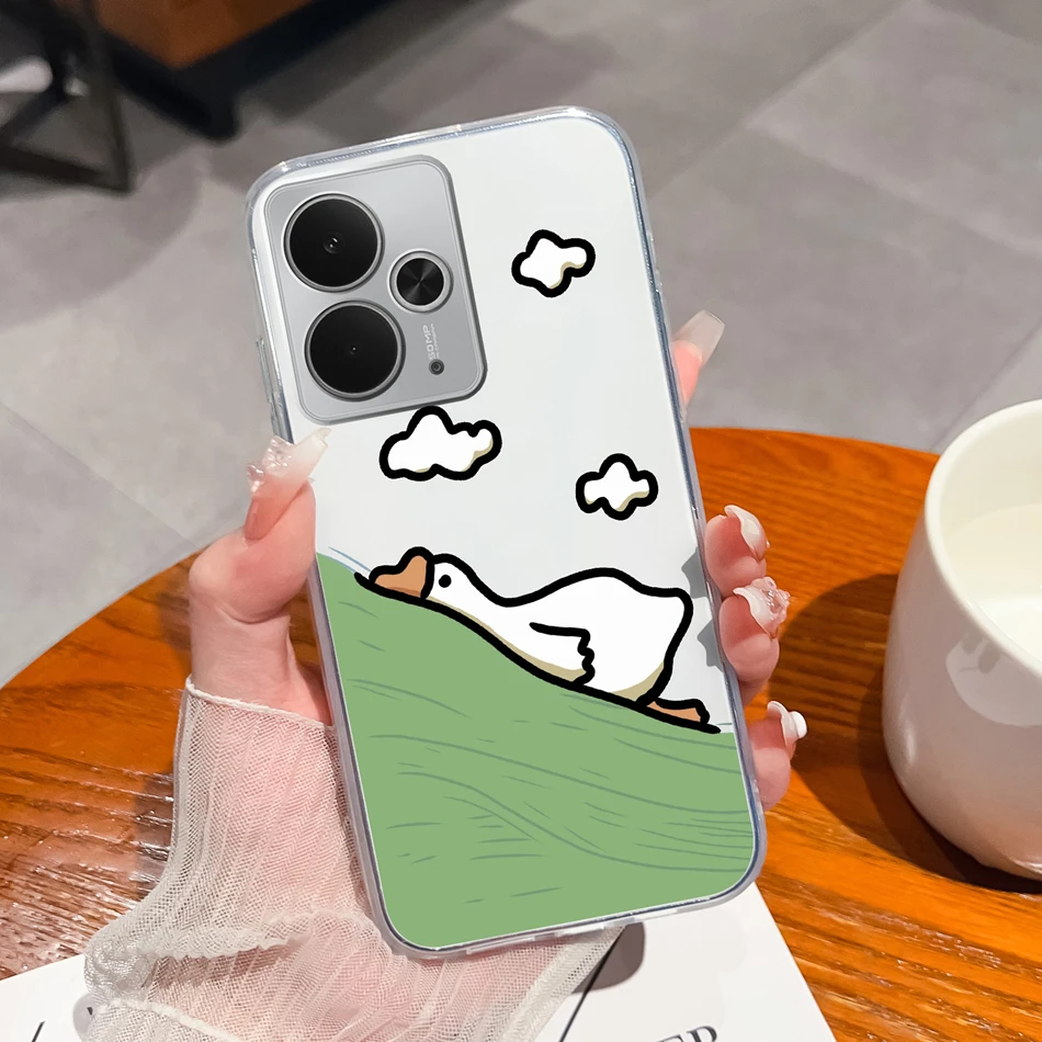 Funny Creative Transparent Phone Case - Soft TPU Silicone Lightweight Durable Shell