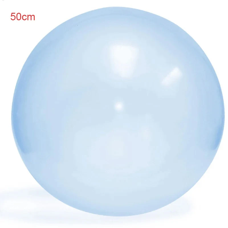 50CM Children's Outdoor Soft Inflatable Water-filled Bubble Ball Toys Party Games Toy Fun Reusable Water Balloons