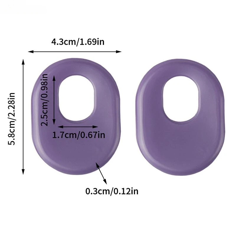 2Pcs Toe Cushions Gel Callus Patch Pads Foot Corn Stickers Calluses Bunion Protector Pads Foaming Foot Anti-wear Stickers toe protector foot pad
