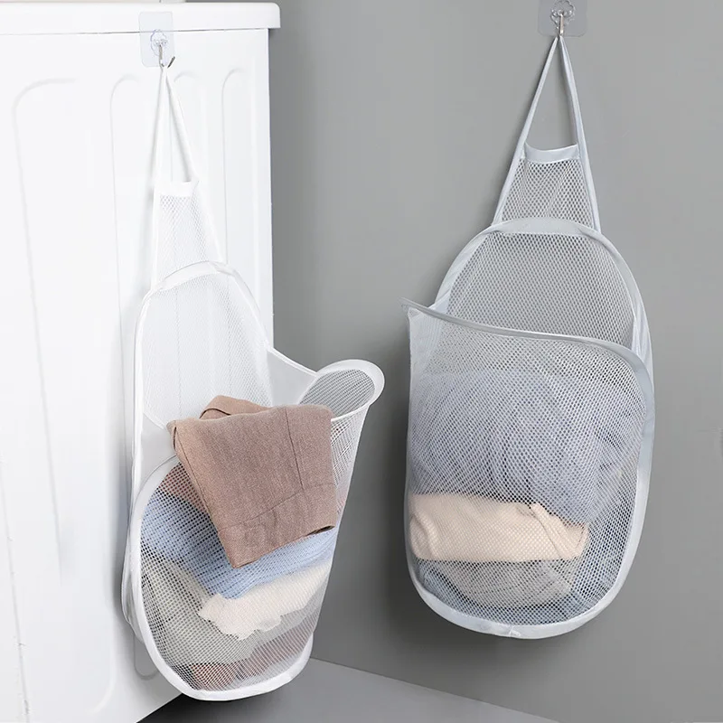 

Foldable Laundry Baskets Pop Up Easy Open Mesh Laundry Clothes Organizer Hamper Basket Dirty Sorting Basket Kids Toys Sundries