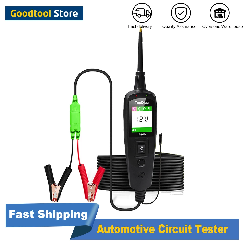 Automotive Circuit Tester Power Circuit Probe Kit Car Voltage/resistant