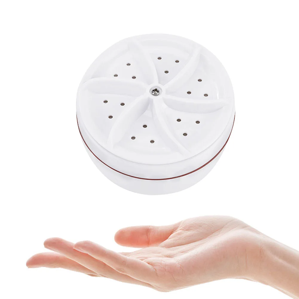 Mini Washing Turbine Laundry Wheel Bubble Ultrasonic Turbo Washing Machines Multifunction Cleaning Low Noise for Socks Underwear