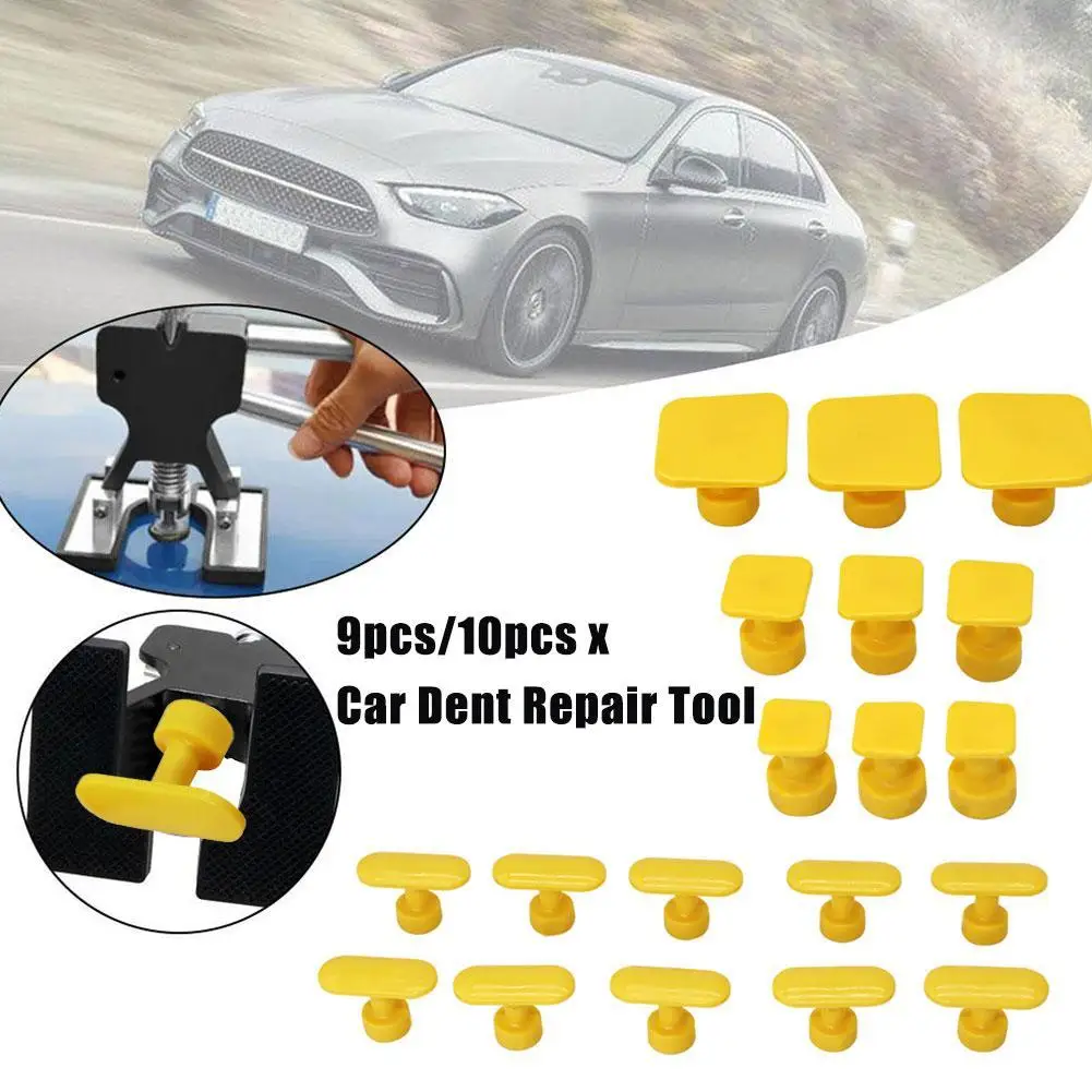 

9/10pcs Dent Puller Tabs Paintless Repair Tool Car Body Dent Removal Glue Pulling Tabs Hail Damage Removal Tools